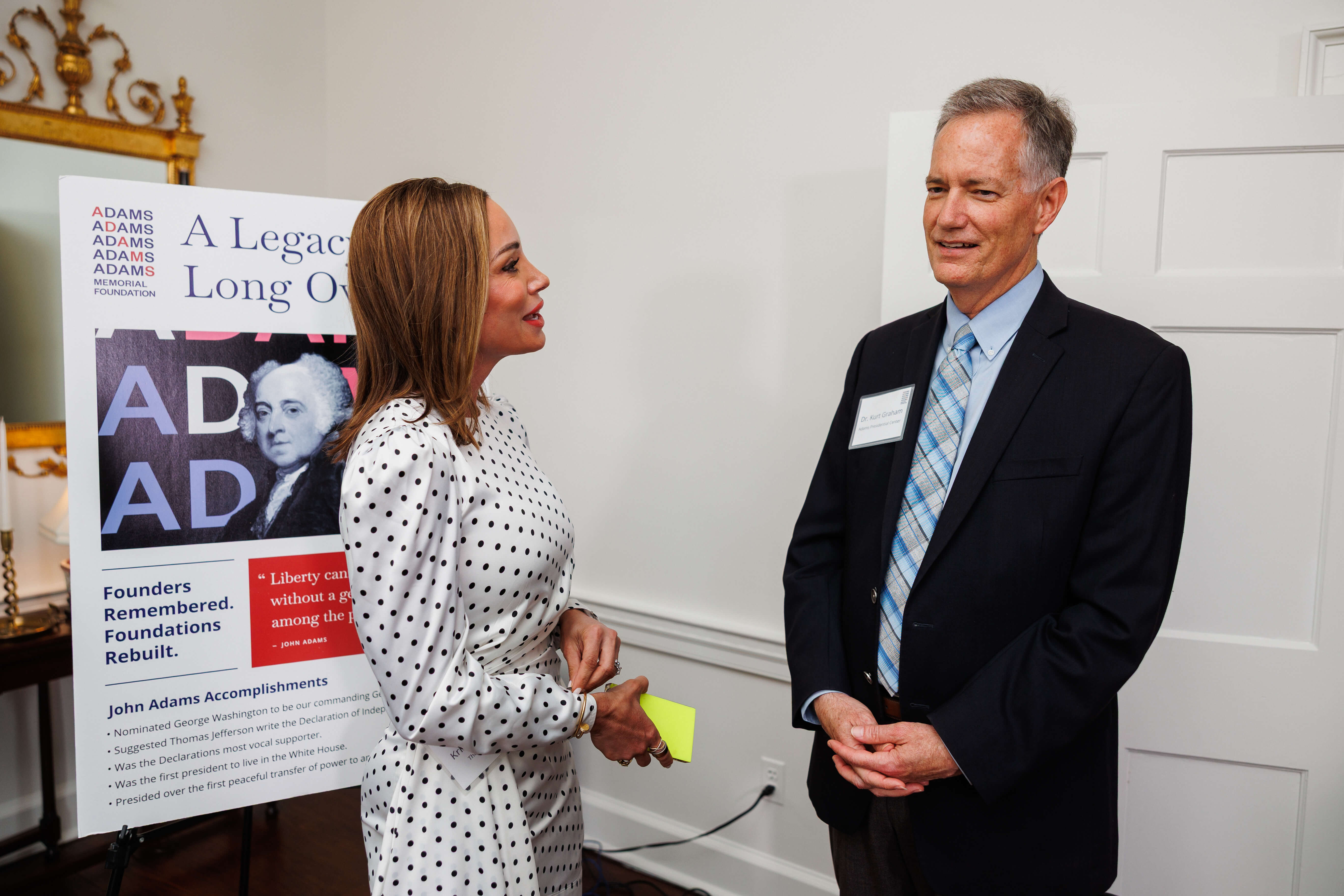 Adams Foundation Event at City Tavern